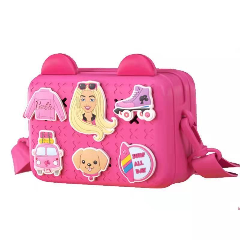 Kids Student Barbie Satchel Cartoon Character Bagpack Childrensกระเป๋าเดินทาง Small Bagpack
