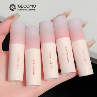 Gecomo ลิปสติก เนื้อแมตต์กํามะหยี่ กันน้ํา 8 สี