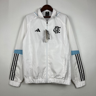 เสื้อกีฬาแขนสั้น มีฮู้ด ลายทีมชาติฟุตบอล Brazilian Windbreaker 2023