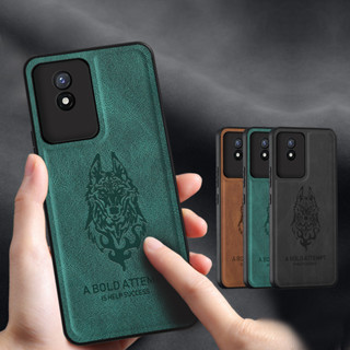 เคสโทรศัพท์มือถือหนัง TPU แบบนิ่ม สําหรับ VIVO Y02T