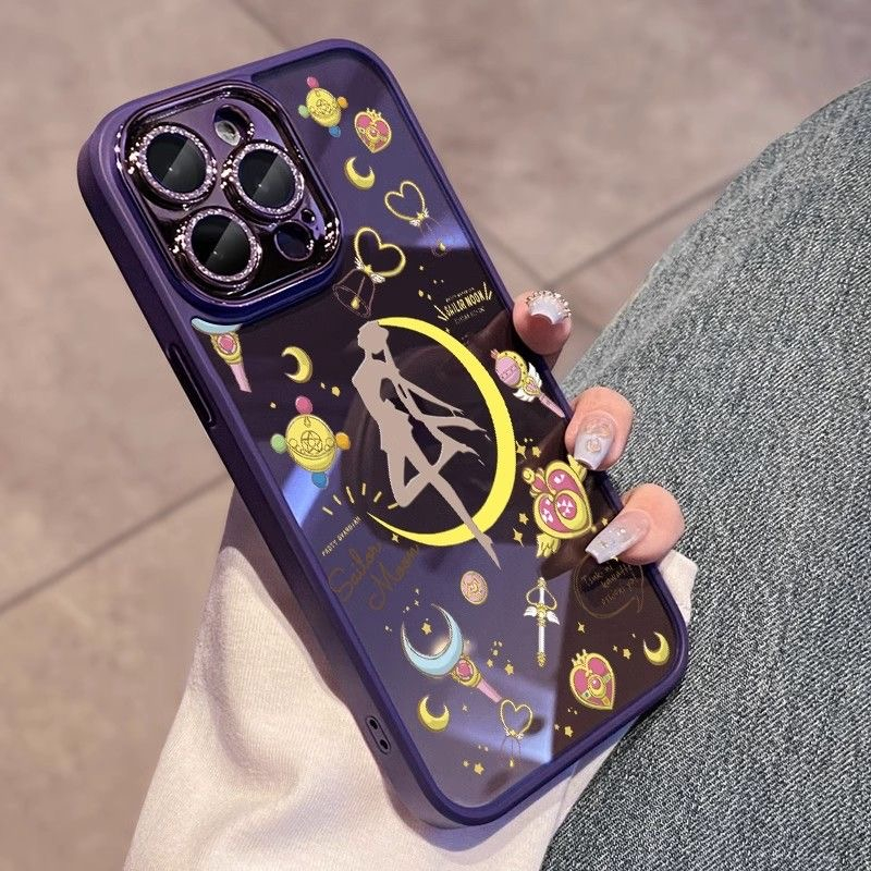 เคสโทรศัพท์มือถือ กันรอยกล้อง ลายเด็กผู้หญิงสวยน่ารัก สําหรับ iPhone14ProMax 13 12 11 11ProMax 13ProMax 12ProMax 14Plus