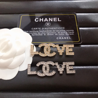 Chanel เข็มกลัดตัวอักษร คุณภาพสูง หรูหรา สําหรับผู้หญิง103361