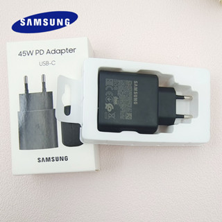 ที่ชาร์จ USB C เป็น USB C 45W ชาร์จเร็ว พร้อมกล่อง สําหรับ Samsung Galaxy S21 S22 S23 Ultra Plus