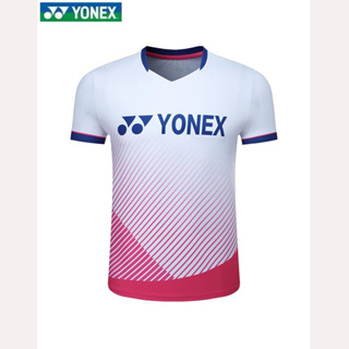 เสื้อกีฬาปิงปอง Yonex แบบแห้งเร็ว ระบายอากาศได้ดี ซับเหงื่อ แฟชั่นฤดูร้อน สําหรับผู้ชาย และผู้หญิง 2023