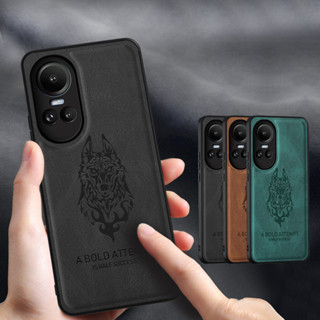 สําหรับ OPPO Reno10 Pro เคสโทรศัพท์ หนังด้าน TPU เคสหนัง