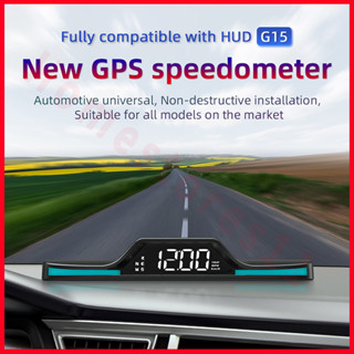 ใหม่ HUD G15 มาตรวัดความเร็วรถยนต์ อัจฉริยะ ดิจิทัล อิเล็กทรอนิกส์ 2023