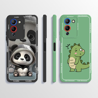 เคสโทรศัพท์มือถือ ยางซิลิโคนนิ่ม ลายไดโนเสาร์น่ารัก สําหรับ Infinix Note 12 G96 2022 Note12 G96 X670