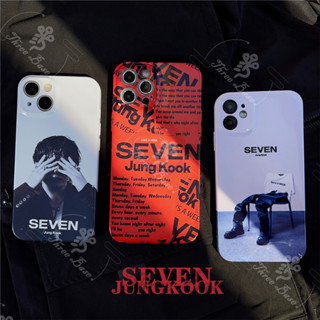 เคสโทรศัพท์มือถือ กันกระแทก ลาย JungKook SEVEN BTS-7 สําหรับ iPhone 15 13Pro MAX 12 13 Mini 14 PRO MAX 14pro 14 Plus X XS XSMAX 11Promax 12 PRO MAX 6S SE2 XS XR XSMAX