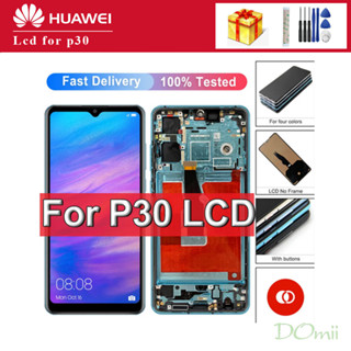 หน้าจอสัมผัส LCD แบบเปลี่ยน สําหรับ Huawei P30 P30 ELE-L29 ELE-L09 ELE-AL00