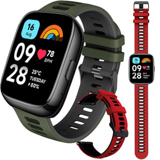 สาย Xiaomi Redmi Watch 3 Active สาย สายนาฬิกาสายซิลิโคน สายสำรอง Xiaomi Redmi Watch3 Active สายรัด สายรัดข้อมือกีฬา สายรัด Redmi Watch3 Active Smart watch สายรัด