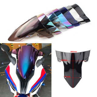 กระจกกันลมรถจักรยานยนต์ แบบบับเบิลคู่ สําหรับ BMW S1000RR S 1000RR S 1000 RR 2019 2020 2021 2022 2023