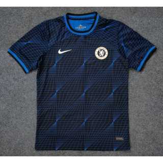 เสื้อกีฬาแขนสั้น ลายทีมชาติฟุตบอล Chelsea 23-24 ชุดเยือน