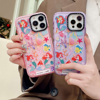 เคสโทรศัพท์มือถือ ลายการ์ตูนเจ้าหญิงดิสนีย์ นางเงือก แฟชั่น สําหรับ เคส Samsung Galaxy note 10 plus note20 note 20 ultra s20 fe s21 fe s22 s23 plus ultra A13 A23 A33 A53 A52 A52S A14 A34 A54 4G 5G case