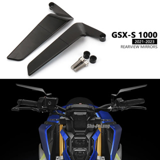 กระจกมองหลังอลูมิเนียม สะท้อนแสง สําหรับ SUZUKI GSXS1000 2021 2022 2023