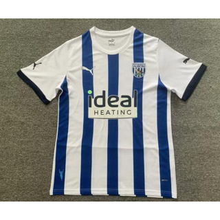 เสื้อกีฬาแขนสั้น ลายทีมชาติฟุตบอล West Brom Jersey 23-24 ชุดเหย้า และทีมเยือน