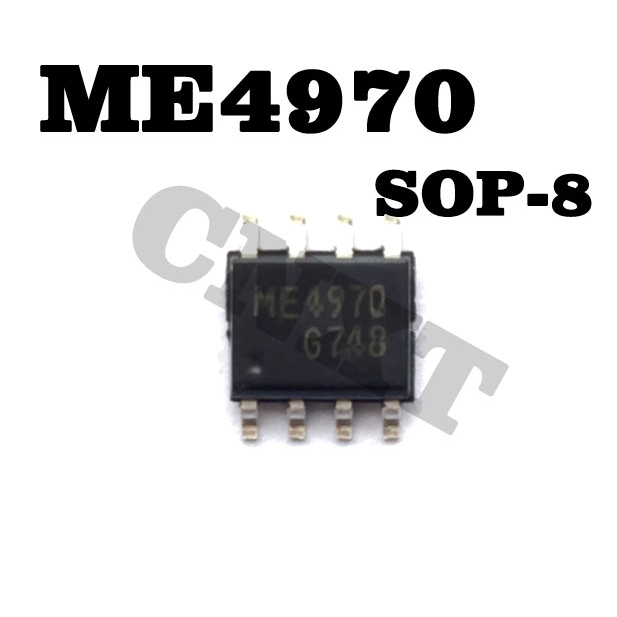 10 ชิ้น ME4970-G SOP-8 ME4970 Smd Power MOSFET ตัวควบคุมแรงดันไฟฟ้าทรานซิสเตอร์