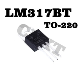 10 ชิ้น LM317BT In-Line TO-220 ตัวควบคุมแรงดันไฟฟ้าสามปลายแบบปรับได้ทรานซิสเตอร์เกรดอุตสาหกรรม