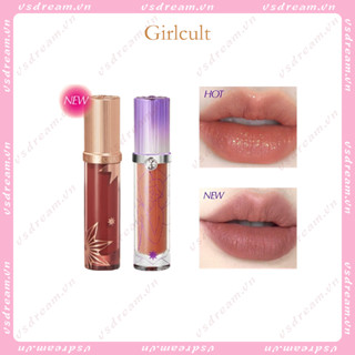 Girlcult Love Word ลิปสติก ลิปครีม เนื้อแมตต์กํามะหยี่ สีขาว ติดทนนาน เนื้อแมตต์ ไม่ติดถ้วย สําหรับผู้หญิง