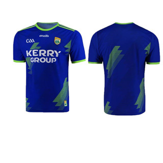 เสื้อยืดแขนสั้น พิมพ์ลายทีมรักบี้ GAA Series Kerry สวมใส่สบาย S-5XL