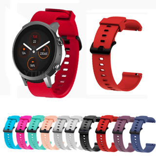 สายนาฬิกาข้อมือ ซิลิโคนนิ่ม 20 มม. หลากสี สําหรับ Garmin Vivoactive 3 Venu 2 SQ vivomove HR sport Luxe Forerunner 645 245m