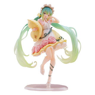 ฟิกเกอร์อนิเมะ Taito Wonderland Prize Figure Sleeping Beauty Hatsune Miku ของเล่นสําหรับเด็ก