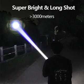 Smilingshark SD0717 ไฟฉาย LED ไฟฉายสว่างมาก M60 ทังสเตนแสงอุ่น Type-C แบบชาร์จไฟได้ 5 โหมดกันน้ำ Zoomable สำหรับครัวเรือนที่ตั้งแคมป์