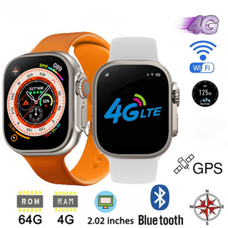 สมาร์ทวอทช์ ซิมการ์ด 4G Watch X8 Ultra 16G 64G WIFI GPS แอปดาวน์โหลด 2023