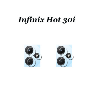 ฟิล์มกระจกนิรภัยกันรอยเลนส์กล้อง แบบเต็มจอ สําหรับ Infinix Hot 30i Hot 30 Hot 30 5G Hot 30 play Infinix Hot 20 Hot 20i Hot 20 play Hot 11 play 2 ชิ้น