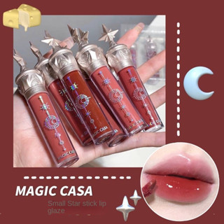 Magic CASA Little Stars ลิปสติก ให้ความชุ่มชื้น ติดทนนาน ไม่จางหาย มีให้เลือก 6 สี