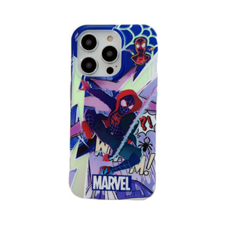 เคสโทรศัพท์มือถือ กันกระแทก ลายการ์ตูน Sipderman แฟชั่น สําหรับ iPhone 15Promax 15Pro 15 14Promax 14Pro 14 13 12 11