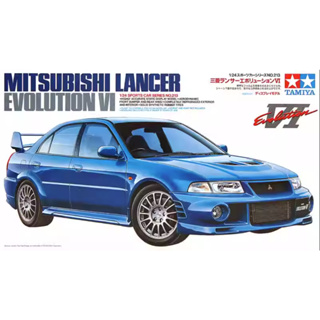 ชุดโมเดลรถยนต์ TAMIYA 24213 Lancer Evolution VI 1:24 ของเล่นสําหรับเด็ก