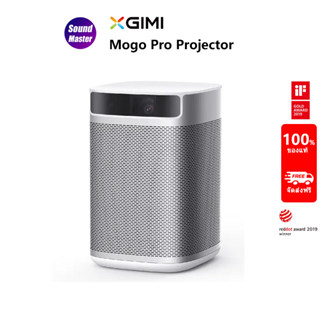 Xgimi MoGo Pro โปรเจคเตอร์ ไร้สาย หน้าจอทีวี 1080P Android TV 9.0 Full HD DLP แบตเตอรี่ 10400mAh WiFi บลูทูธ 300 Ansi ขนาดเล็ก พกพาง่าย