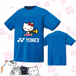 Yonex ใหม่ ชุดกีฬา เสื้อปิงปอง ระบายอากาศ แห้งเร็ว ซับเหงื่อ ใส่สบาย เหมาะกับฤดูร้อน สําหรับผู้ชาย และผู้หญิง 2023