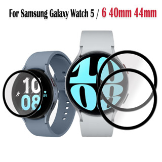 ฟิล์มกันรอยหน้าจอ แบบนิ่ม อุปกรณ์เสริม สําหรับสมาร์ทวอทช์ Samsung galaxy watch 5 40 มม. 44 มม.