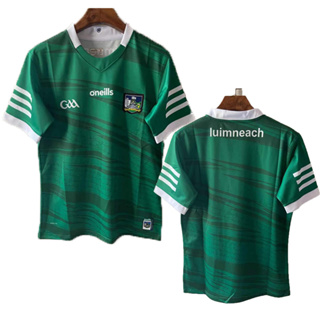 Gaa Limerick Home Rugby Jersey เสื้อยืดแขนสั้นแฟชั่น ใส่สบาย S-5XL