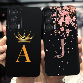 เคสโทรศัพท์มือถือ ซิลิโคนนิ่ม กันกระแทก ลายตัวอักษรมงกุฎน่ารัก สําหรับ Motorola Edge 20 5G Edge20 XT2143-1