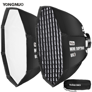 Yongnuo YN55K ซอฟท์บ็อกซ์ปากแปดเหลี่ยม ปลดไว แบบพกพา สําหรับไฟ YNlux100