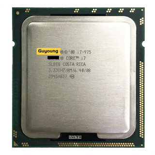 Yzx Core โปรเซสเซอร์ CPU i7 975 i7-975 Extreme Edition 3.3 GHz Quad-Core Eight-Thread 130W LGA 1366
