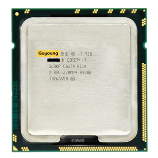 Yzx Core i7 930 i7-930 โปรเซสเซอร์ CPU 8M Cache 2.80GHz 4 แกน Quad-Core LGA1366