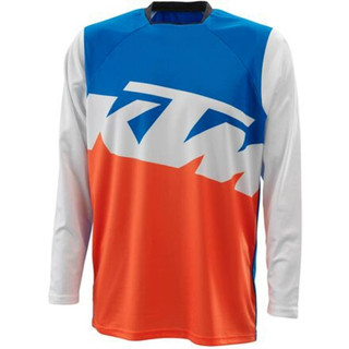 เสื้อกีฬาแขนสั้น แบบแห้งเร็ว สําหรับขี่จักรยานเสือภูเขา KTM