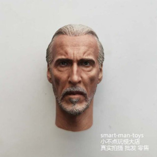 โมเดลฟิกเกอร์ Attack of the Clones Count Dooku Head Sculpt Model F 12 นิ้ว 1/6