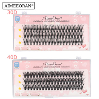 Aimeeoran ขนตาปลอม 10D 20D 30D 40D 0.1 มม. 60 ชิ้น