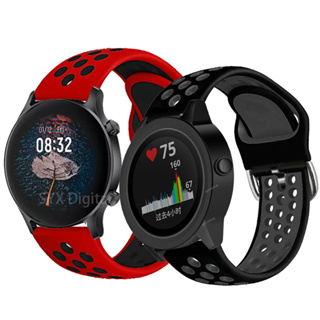 สายนาฬิกาข้อมือซิลิโคน อุปกรณ์เสริม สําหรับ Huami AMAZFIT GTR 3 pro 2e 3 Huami AMAZFIT 2 stratoS ZEPP Z