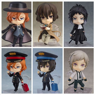 โมเดลฟิกเกอร์ Nendoroid Bungo Stray Dogs 676 Nakahara Chuyaedit 657 Dazai Osamuedit 1191 Ryunosuke Akutagawaedit Change Face Articulado ของเล่นสําหรับเด็ก