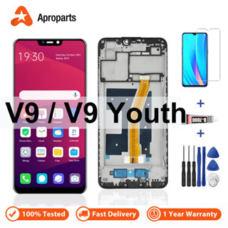 หน้าจอสัมผัส LCD พร้อมกรอบ แบบเปลี่ยน สําหรับ VIVO V9 1723 V9 Youth 1727