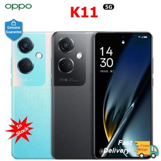 ใหม่ ของแท้ โทรศัพท์มือถือ OPPO K11 5G 6.7 นิ้ว 120Hz OLED Snapdragon782G 5000mAh100W SuperVOOC 50MP Sony IMX890 NFC