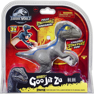 Heroes of Goo Jit Zu - Licensed Jurassic World - Stretch Heroes - Blue Heroes of Goo Jit Zu - Licensed Jurassic World - ฮีโร่ยืด - สีฟ้า