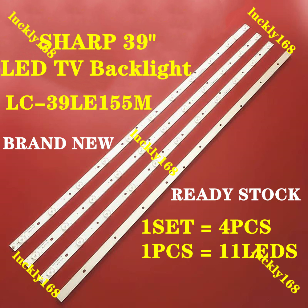 ใหม่ แบ็คไลท์ทีวี LED LC-39LE155M SHARP 39 นิ้ว SHARP 39 นิ้ว 39LE155M LC39LE155M 4 ชิ้น