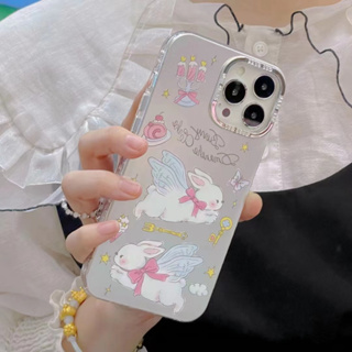 เคสโทรศัพท์มือถือ ลายกระต่ายน่ารัก สําหรับ iPhone 11 12 12pro 12promax 13 13pro 13promax 14 14pro 14promax