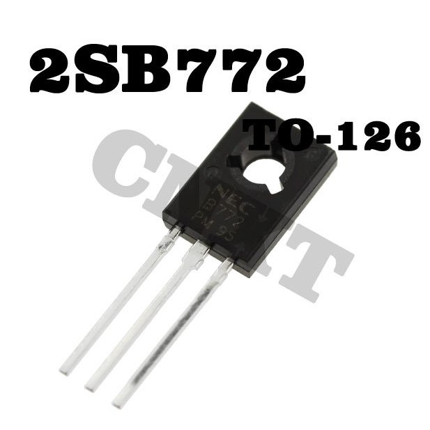 10 ชิ้น / ล็อต D882 B772 2SD882 2SB772 NPN ทรานซิสเตอร์พาวเวอร์ทรานซิสเตอร์ขนาดกลาง TO-126
